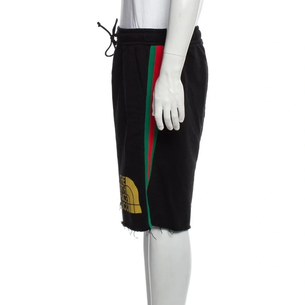 NWT The North Face x Gucci Logo Shorts Black Size XS